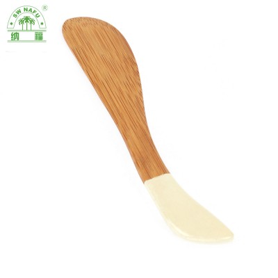 Amazon hot selling food grade quality carbonized bamboo butter knife