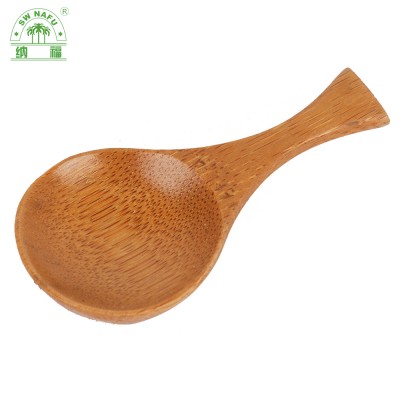 Biodegradable custom bamboo measuring tea spoon for wholesale