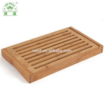 Chinese traditional bamboo tea serving tray set for wholesale