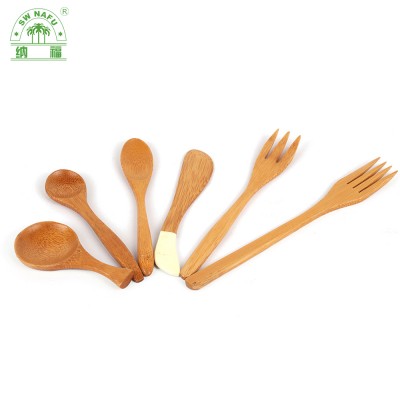 Custom eco-friendly bamboo spoon set / mini coffee spoon