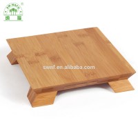 Eco-friendly top quality bowl & cup coaster with bamboo material