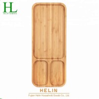 Natural Bamboo fruit plates tableware food dish