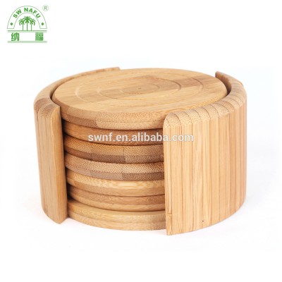 Custom eco-friendly bamboo hot food pan kids esd bowl coaster