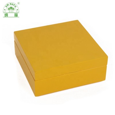 Custom hot sale eco-friendly bamboo tea jewelry box with lid