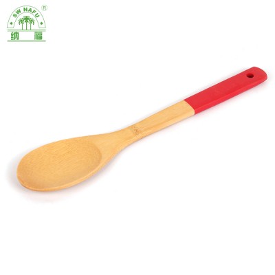 2017 new custom high quality bamboo spatula kitchen tools