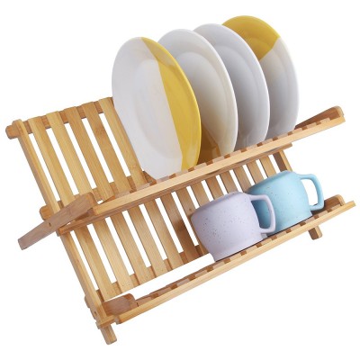 Very cheap bambo dish drainer rack stocked in FBA warehouse