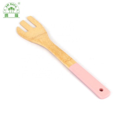 Custom design bamboo wooden spork for cooking